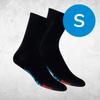 Neuro Socks Wellness černé čierne, klasická dĺžka (S) ponožky