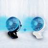 Livington Go Fan mobilní ventilátor na baterii čierny + biely