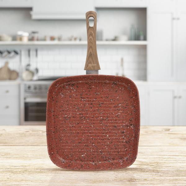 Livington Copper & Stone pánev na grilování 28cm